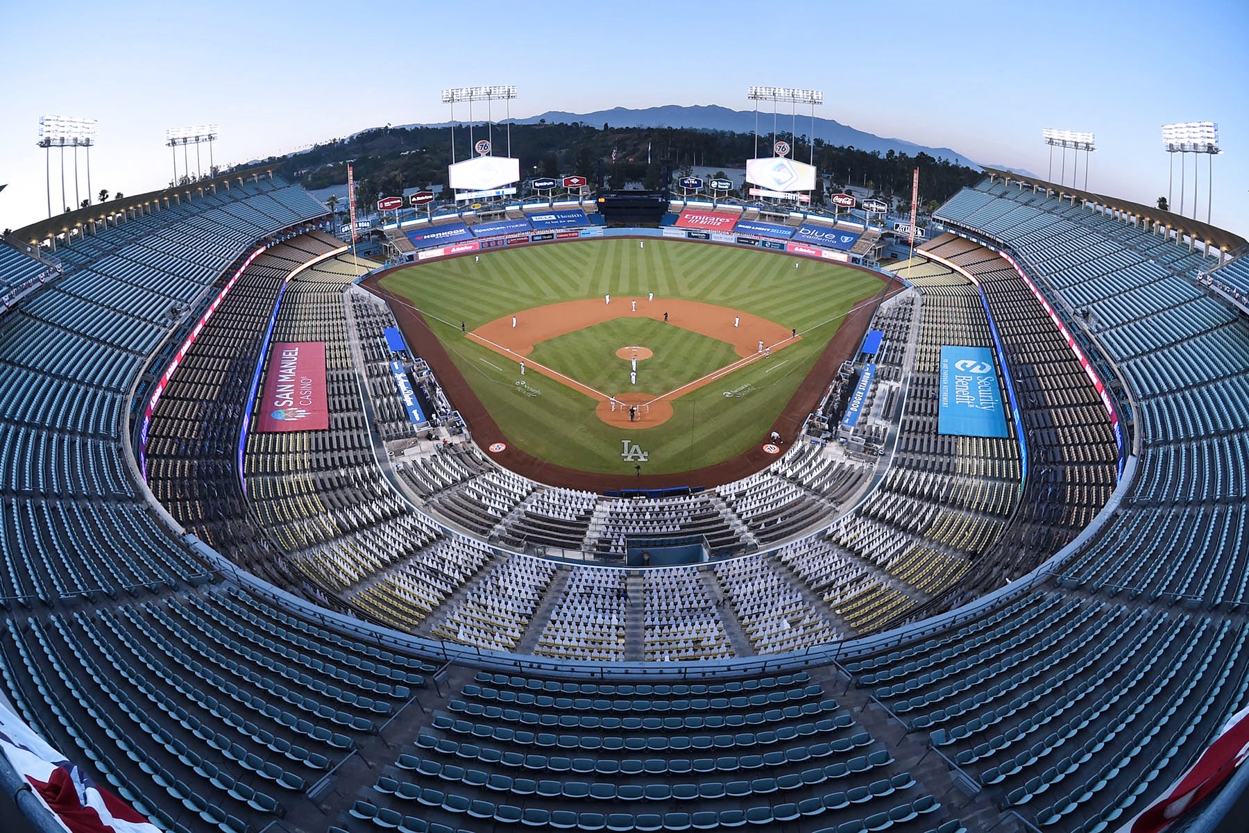 L-Acoustics Professional Audio System at Dodger Stadium, Los Angeles