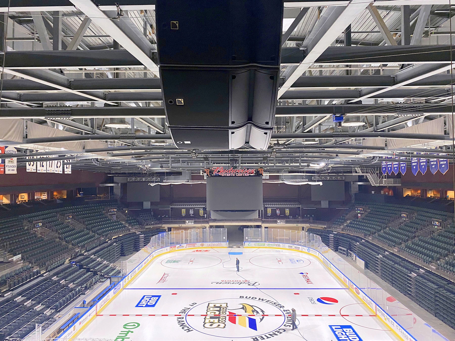 Photo: Budweiser Events Center's L-Acoustics Sound System