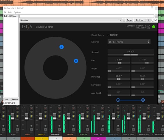 L-ISA Control plugins