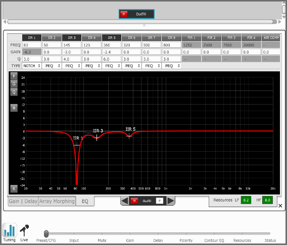 EQ station