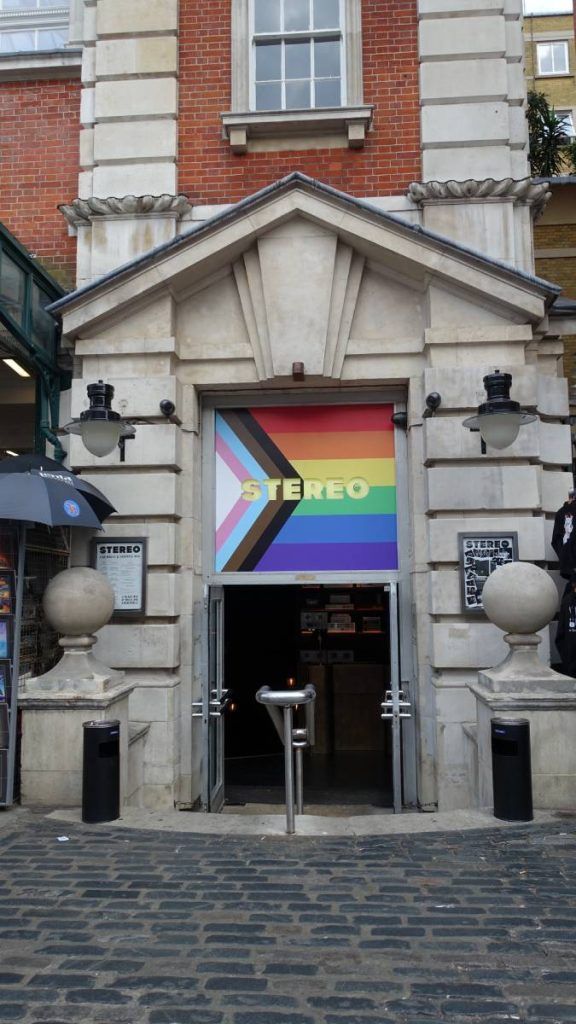 Stereo Covent Garden’s main entrance tucked away in the London's West End