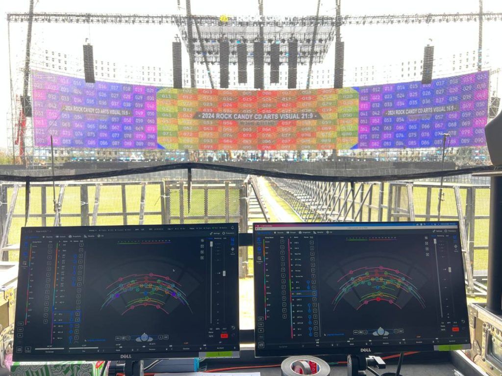 Artist’s sound engineers explored object-based mixing through L-ISA immersive sound technology.
