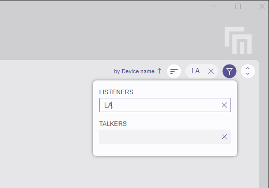 View filters