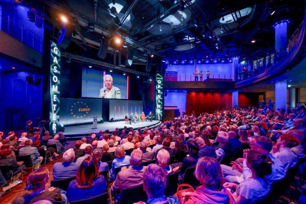 L-Acoustics brings a high level of speech intelligibility to the EUREF audience