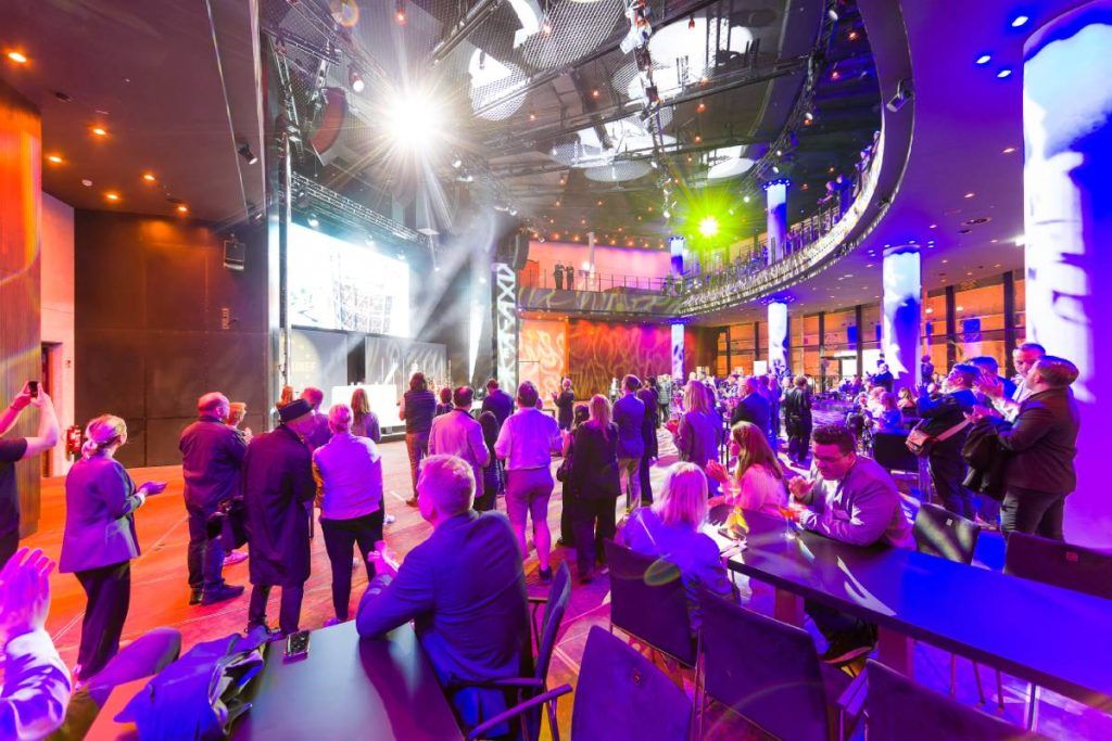 The L-Acoustics system provides flexible sound for workshops, conferences and concerts