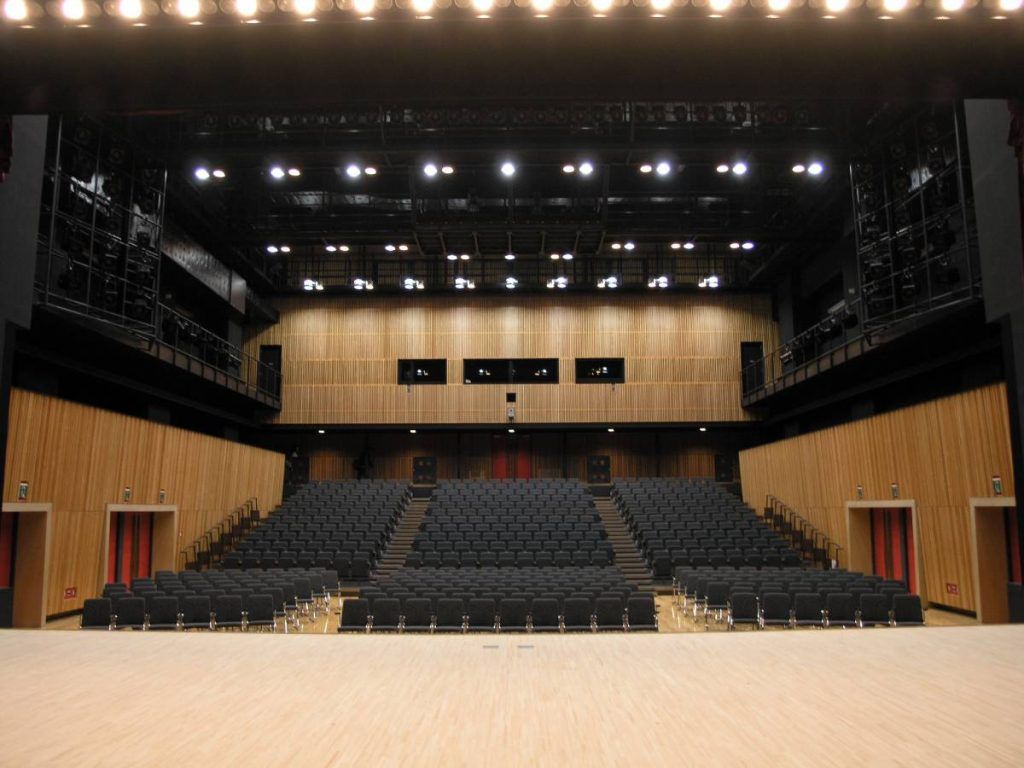 The Large Hall at YOU is a versatile venue that has been central to Sunagawa's cultural life, hosting a variety of events from concerts and musicals to film screenings and industry seminars.