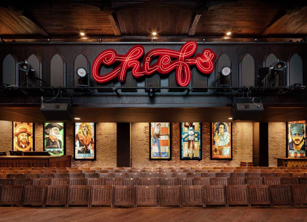 Clair Global Integration recently installed an L-Acoustics Ai Series loudspeaker sound system at Chief’s on Broadway in downtown Nashville