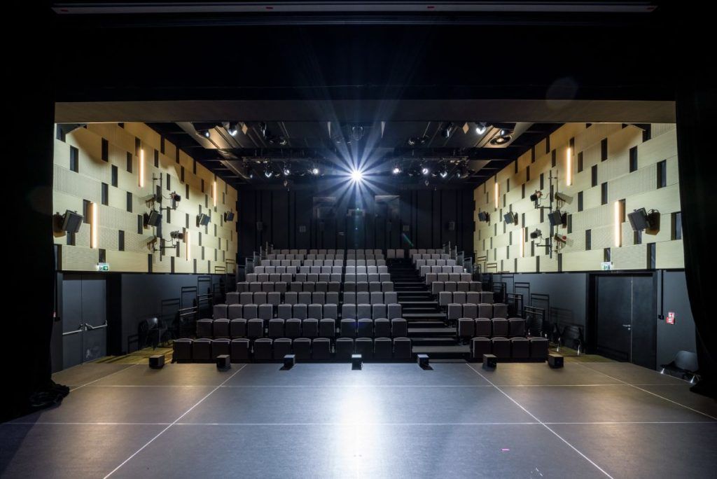 The Gdańsk Institute of Urban Culture auditorium features an immersive experience with L-ISA technology from L-Acoustics.