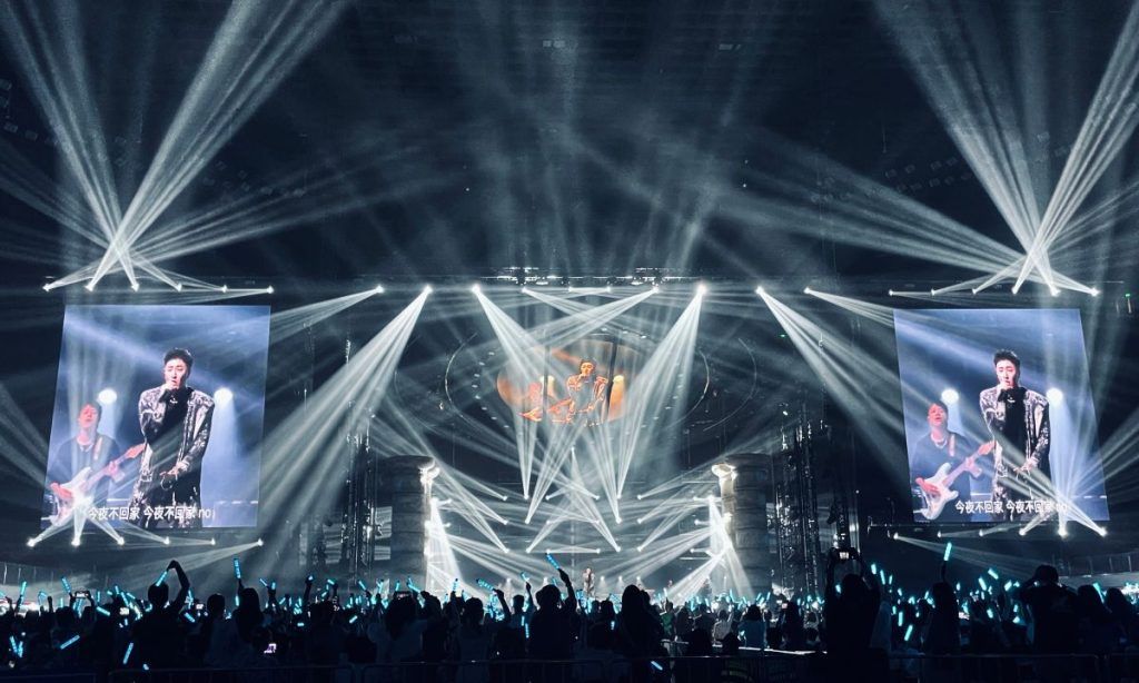 Will Pan’s MAD LOVE Tour stop at the Huaxi Live Yudong arena in Chongqing, China was supported by an L-Acoustics K Series concert sound system