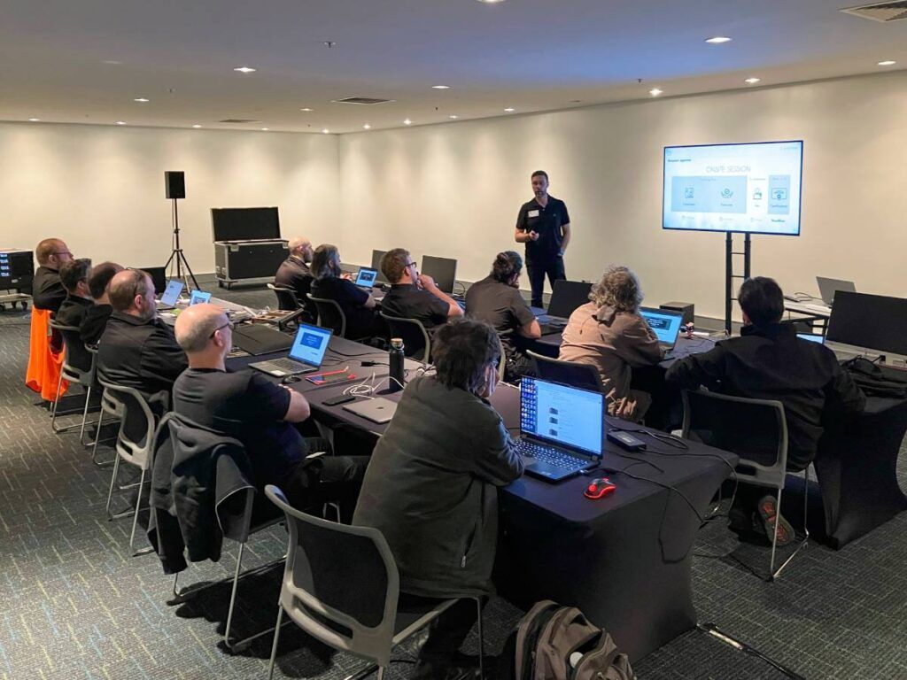 L-Acoustics Application Engineer Damien Juhasz conducted a three-day training program with Brisbane Convention & Exhibition Centre’s technical staff