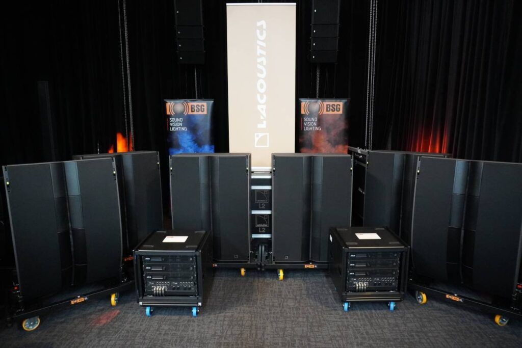 Brisbane Sound Group (BSG) is Australia’s first L-Acoustics Rental Network partner for the L Series concert sound system