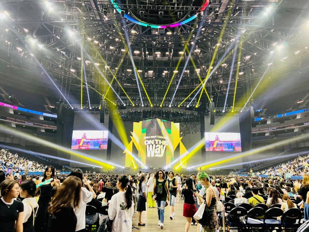 WayV performed on L-Acoustics L Series and K Series concert sound systems in the Shanghai Mercedes-Benz Arena