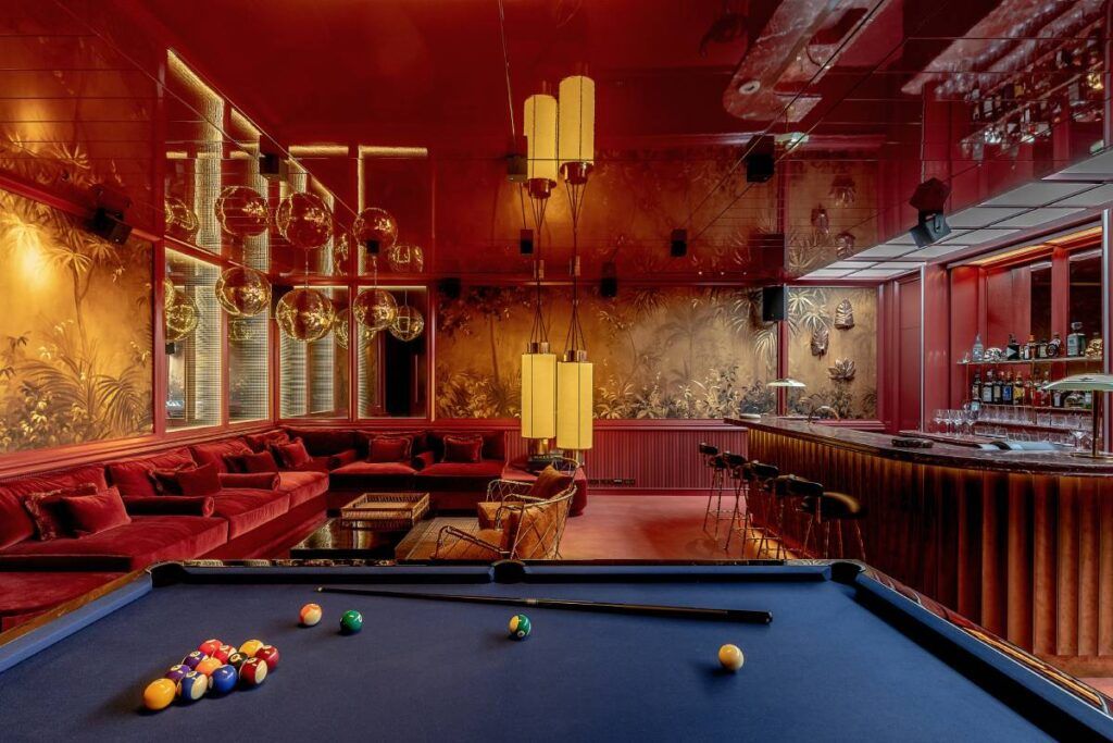 Combining high-performance sound, aesthetic integrity, and ease of use, the system transforms the space into a bespoke entertainment venue.