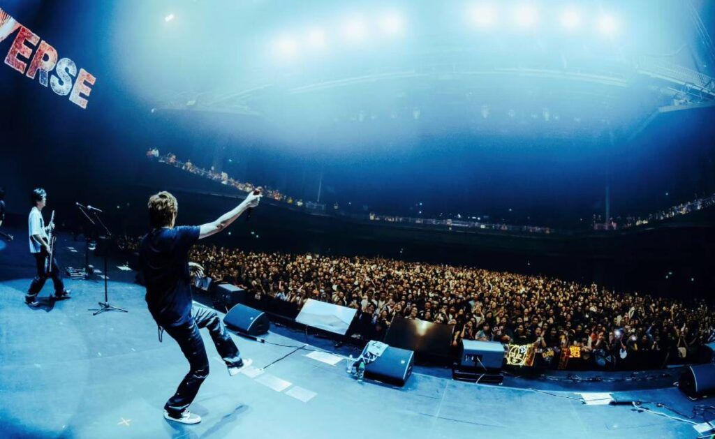 LIVERSE on-stage monitoring delivered by L-Acoustics X12 enclosures