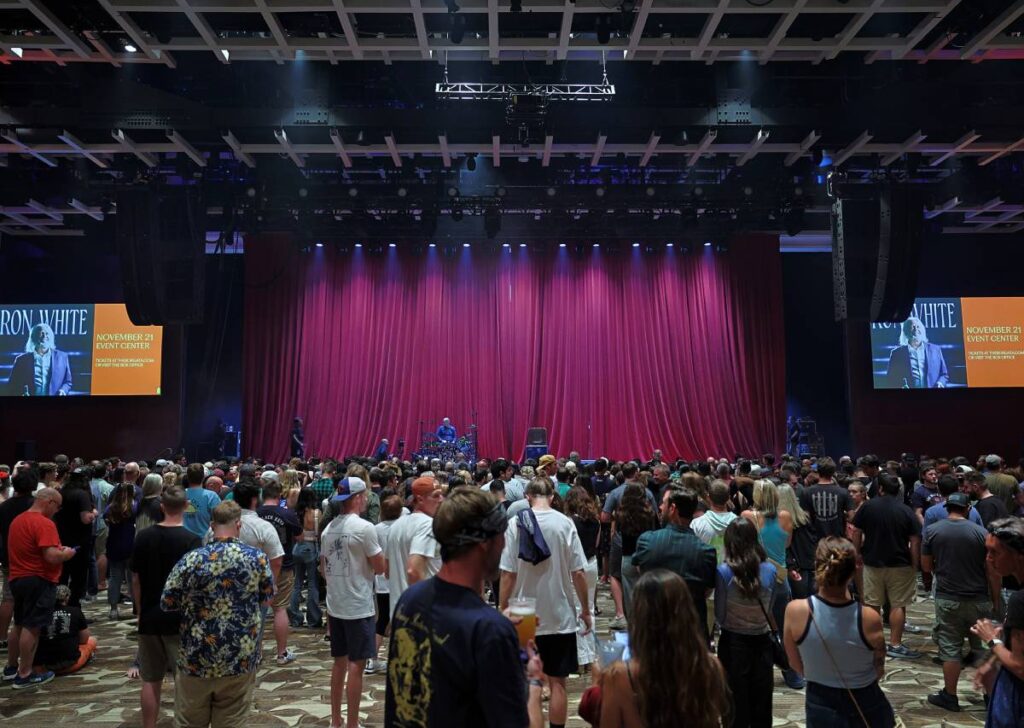 “The thing that pushed it to L-Acoustics, for me, was the ease of use going up and down and how transparent the sound was,” says Borgata PM Scott Reagan (photo credit: Tom Briglia)
