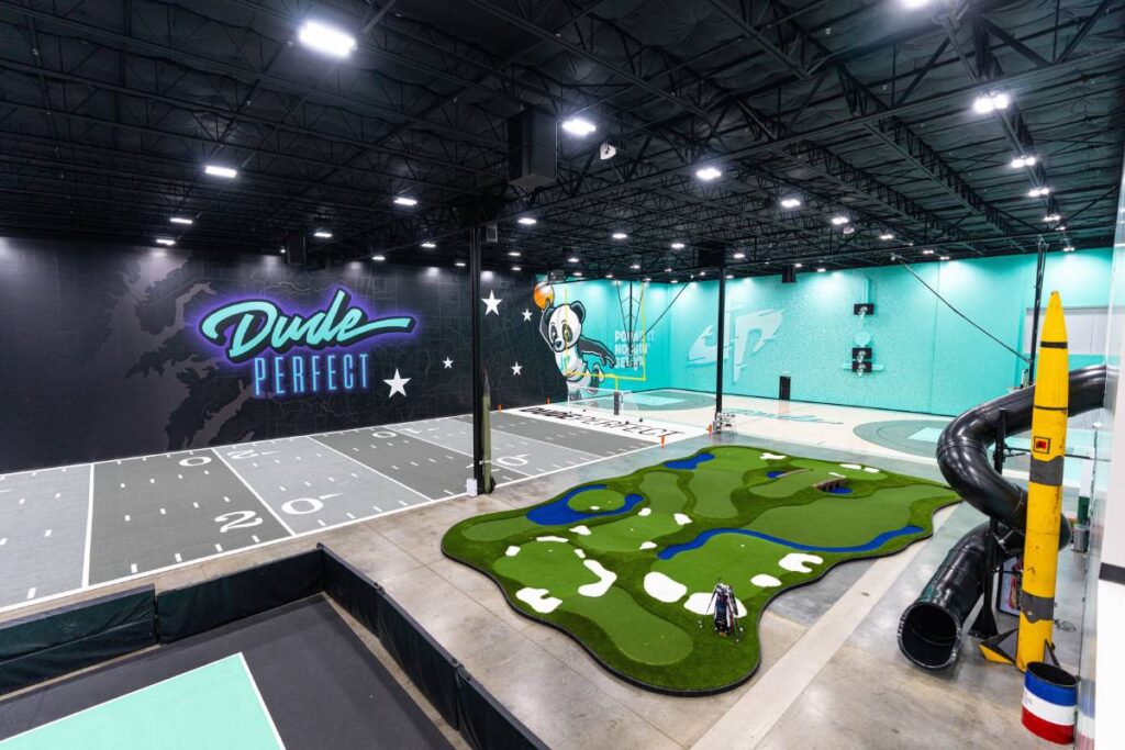 Dude Perfect’s newest and largest headquarters, DPHQ3, features L-Acoustics loudspeaker deployments throughout, designed and installed by Clear ProAV