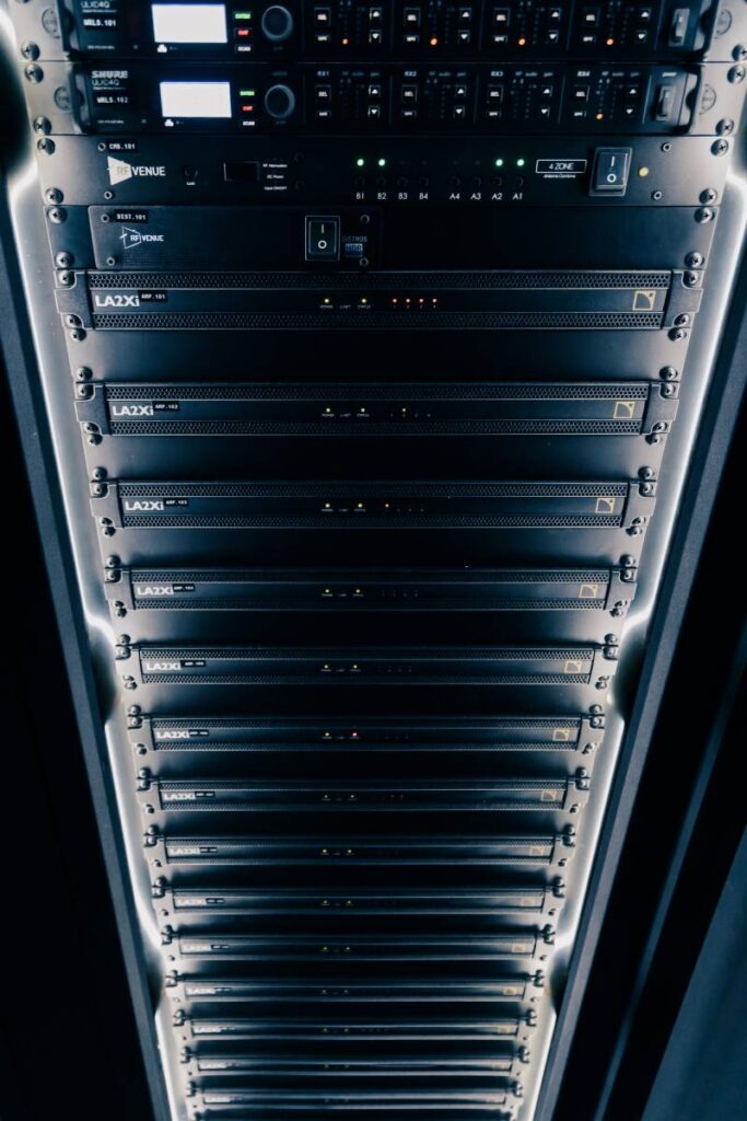 L-Acoustics LA2Xi amplified controllers power much of the new system