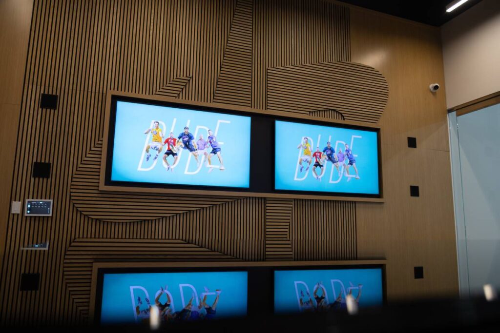 DPHQ3’s kitchen flex space is also outfit with X4i enclosures