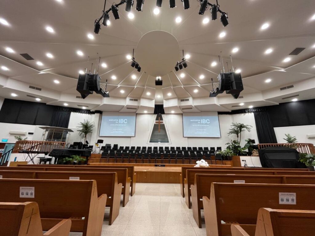 International Baptist Church of Singapore delivers exceptional worship audio for 500-member congregation with L-Acoustics A Series