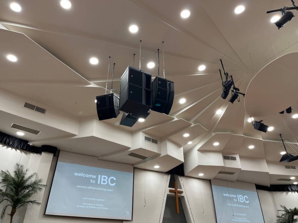 L-Acoustics A Series brings clarity and an enhanced worship experience to International Baptist Church Singapore's multicultural congregation