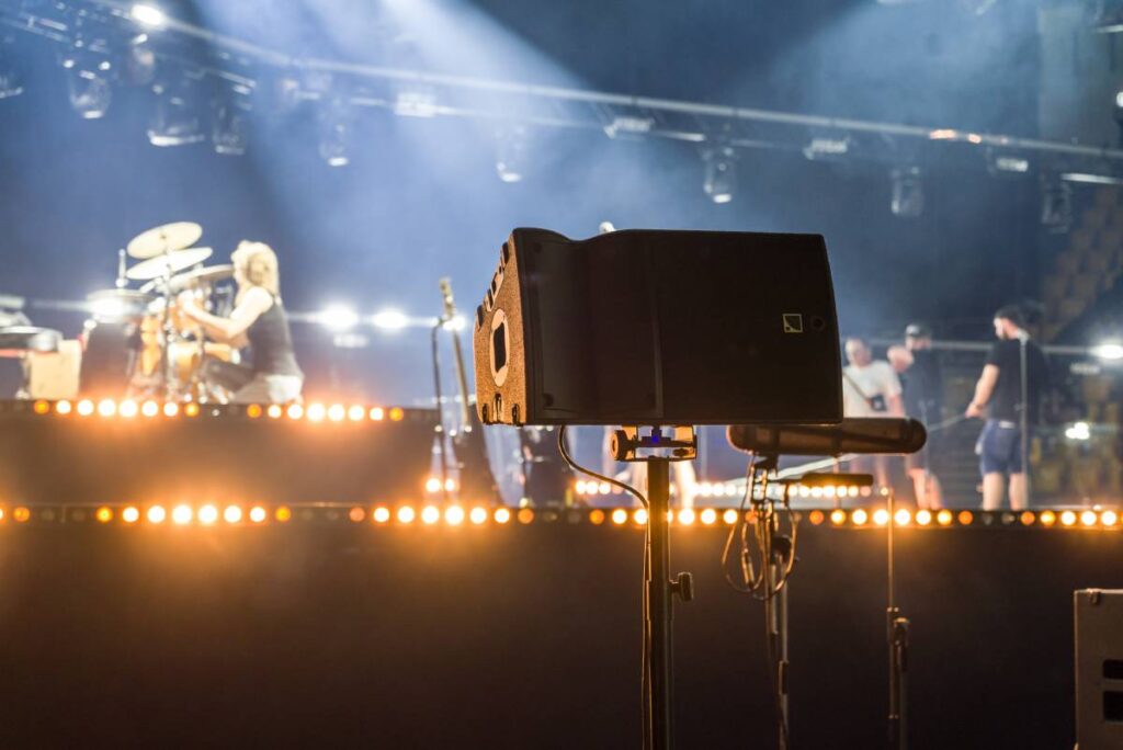 L-Acoustics A series provided front-fill coverage for Katie Melua’s performance 
