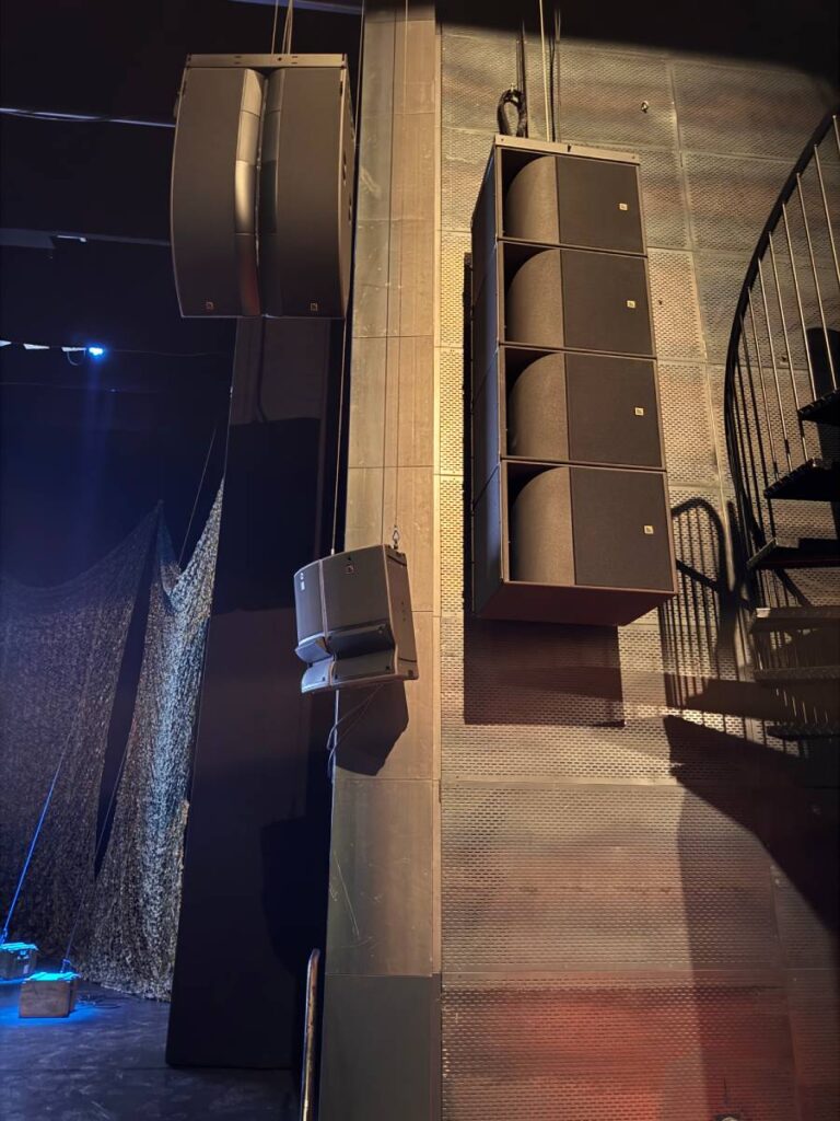 The L-Acoustics L Series was specifically chosen due to its compact size, which minimises visual impact and preserves crucial sightlines