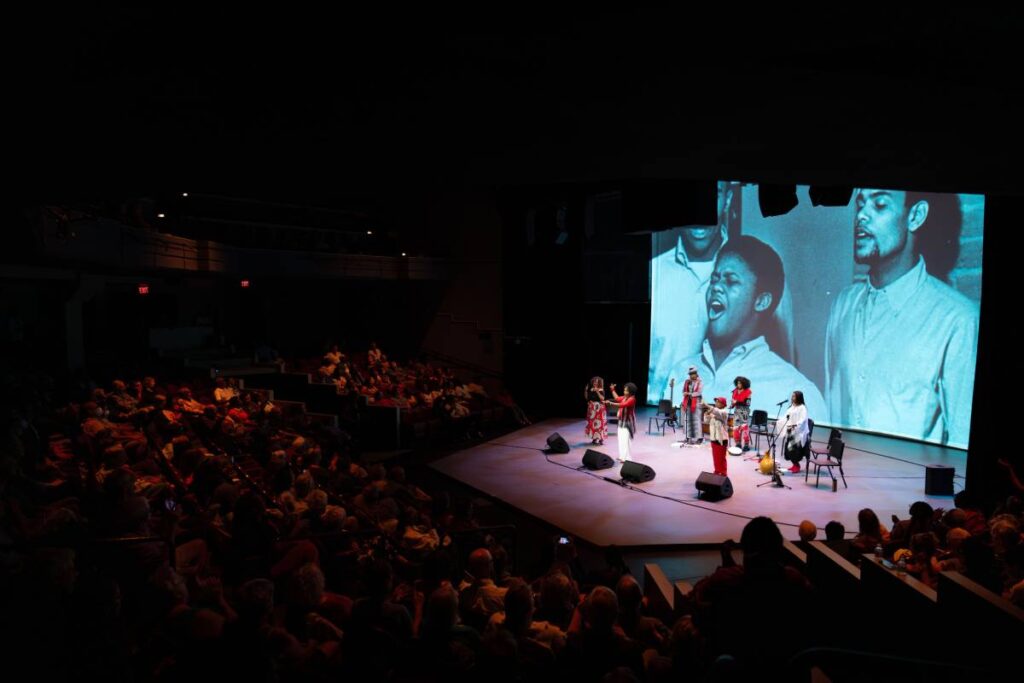 The centerpiece of the 45,000-square foot arts complex is its 500-capacity live venue (photo credit: Jose Figueroa)