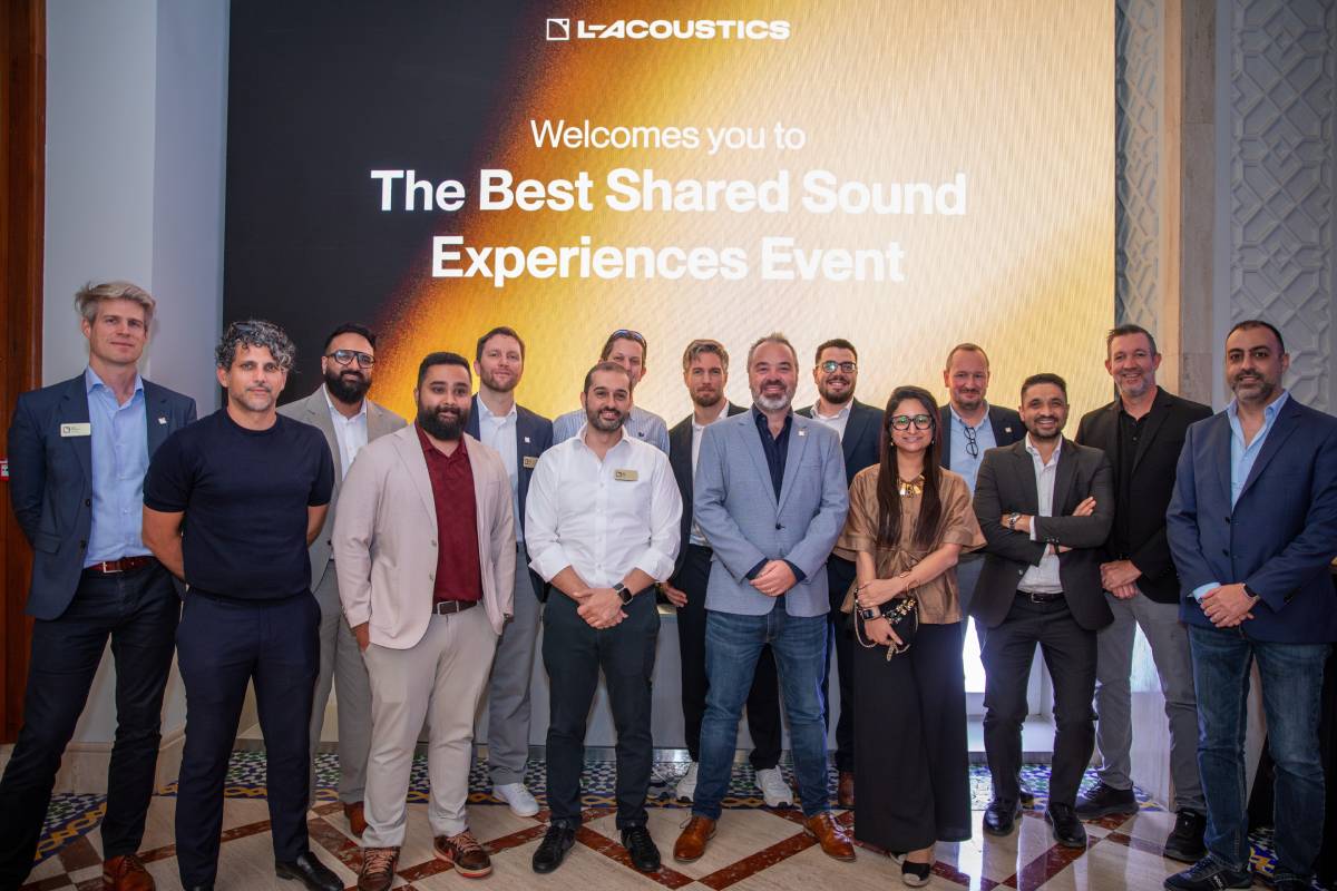 The L-Acoustics Sales and Application teams, in partnership with local Certified Partners, showcased L2 and L-ISA technology across key vertical markets at Dubai's Theater of Digital Art
