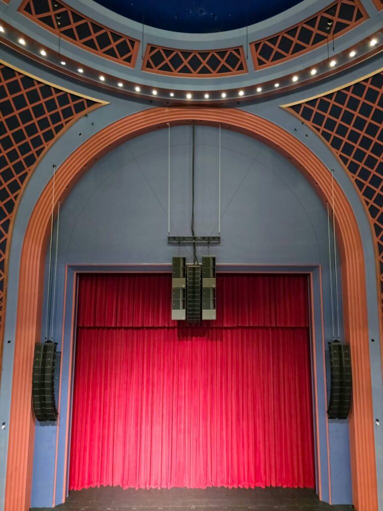 The venue’s new L-Acoustics loudspeaker system design was led by Charcoalblue, with integration provided by LD Systems