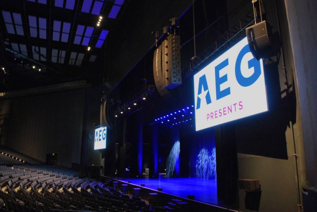 The city-owned, AEG-operated indoor theatre upgraded from V-DOSC