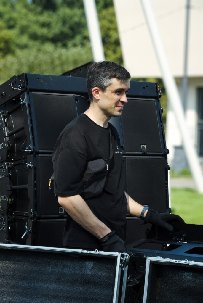 Franz Audio received enormously positive feedback on the L-Acoustics sound system from the FOH engineers and technical specialists who worked with the system during the festival ©Yaroslava Mazur