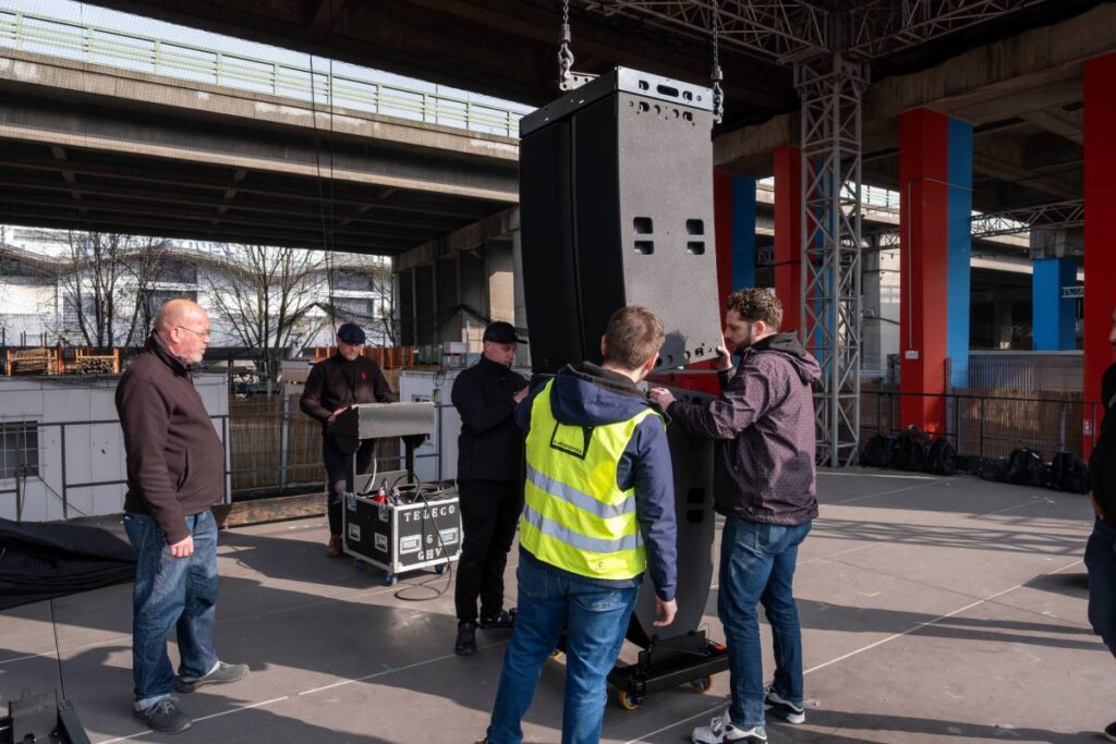 Training at L-Acoustics Connect Conference at Le Périphérique / La Villette, Paris