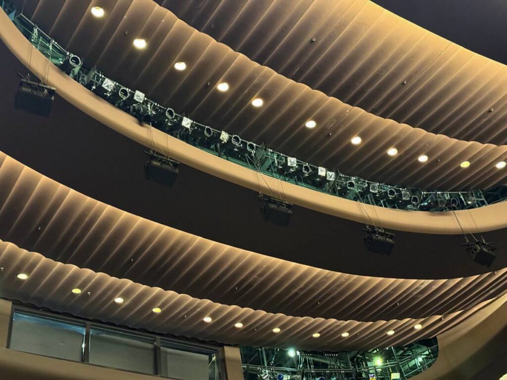 L-Acoustics A Series also served as Circle delay-fill system in the Xiqu Centre Grand Theatre