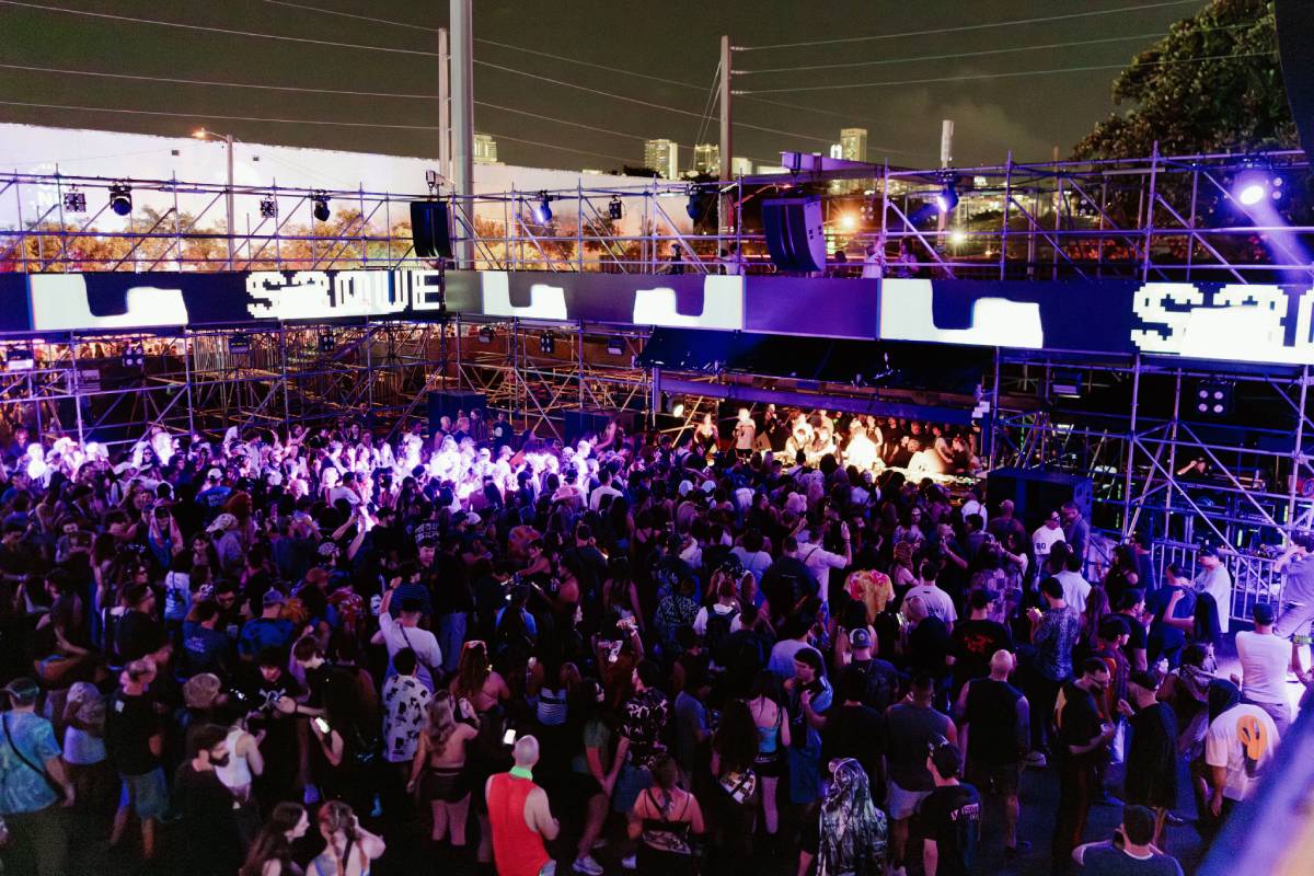 S3QUENC3 featured eight hangs of L-Acoustics L2D loudspeakers flown in an 8.1 configuration