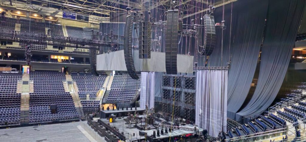 Britannia Row Productions carried an L-Acoustics K Series system on Nine Inch Nails’ recent Peel It Back Tour