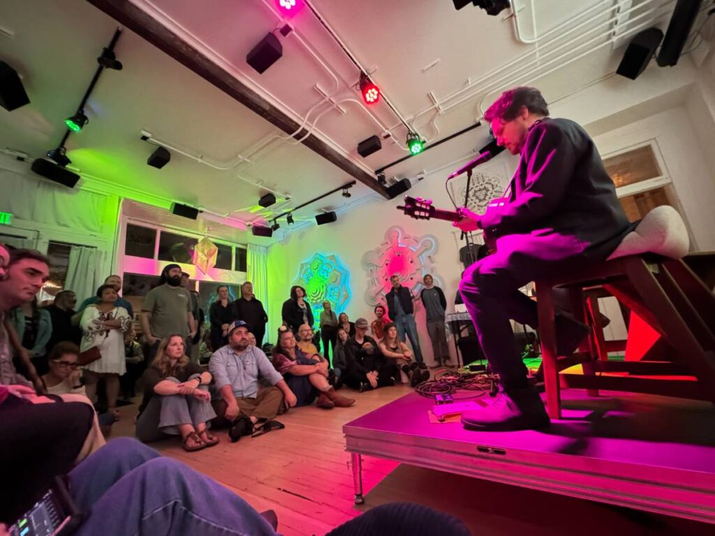 Brown Note Productions’ L-Acoustics system design flexibly delivers immersive sound for both performing musician and DJ sets alike