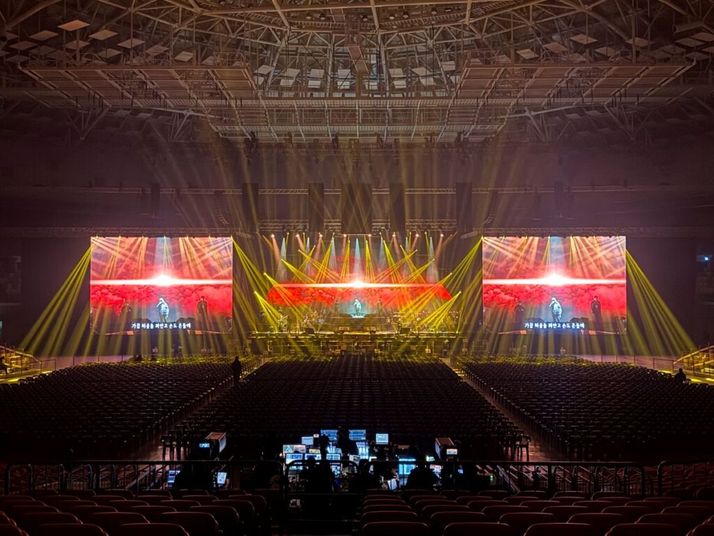 The goal was for L-Acoustics L-ISA to make the audience feel as close to Yim as possible, regardless of where they were sitting